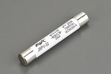 圆筒帽形太阳能光伏系统保护熔断器